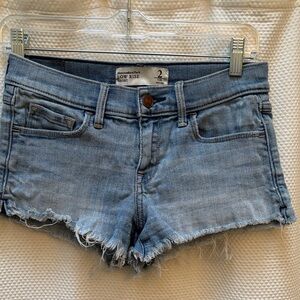 Abercrombie & Fitch Denim Low Rise Shorts